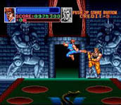 une photo d'Ã©cran de Return of Double Dragon sur Nintendo Super Nes